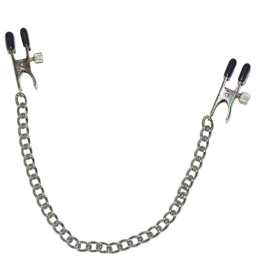 05277690000-2-Nipple Clamps with Metal Chain-2