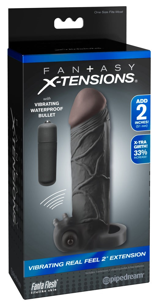 05407730000-1-Vibrating Real Feel 2“ Extension-1