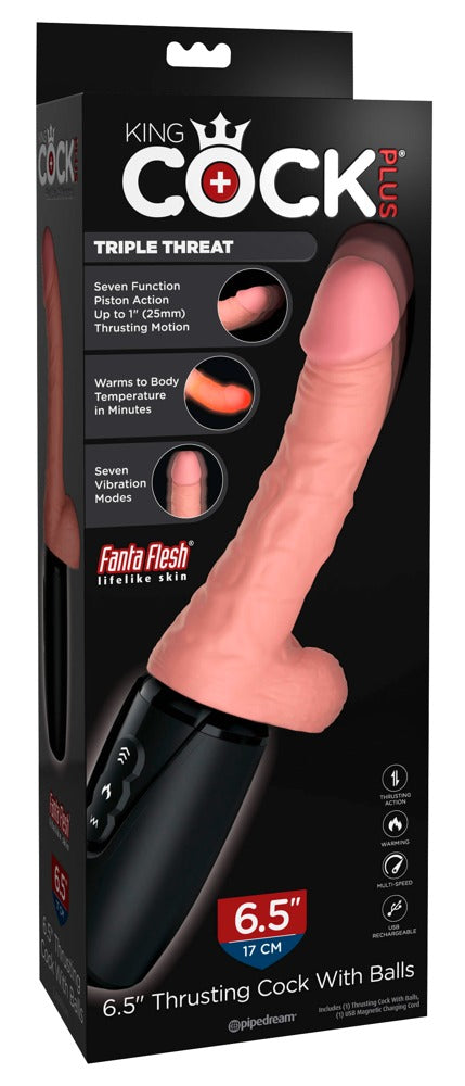 05519290000-1-6,5“ Thrusting Cock with Balls-1