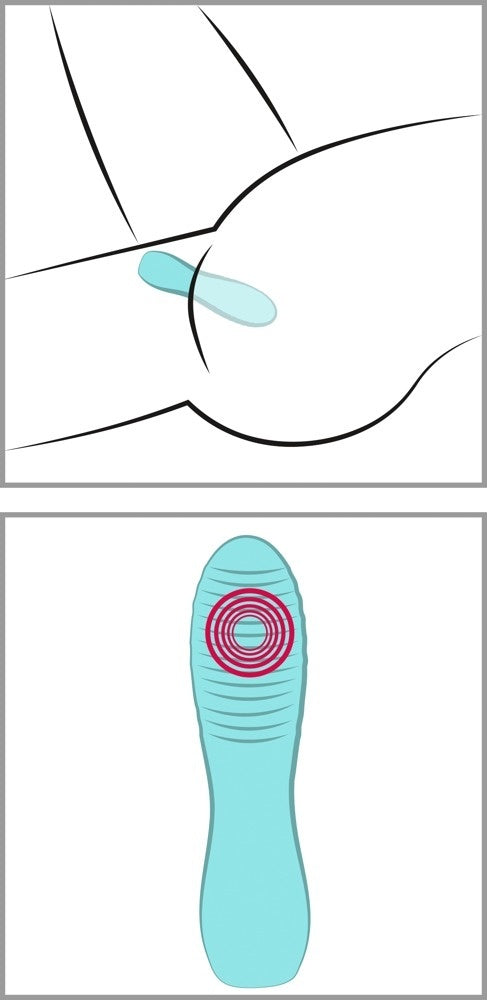 Cuties Mini Vibrator 3 Blue