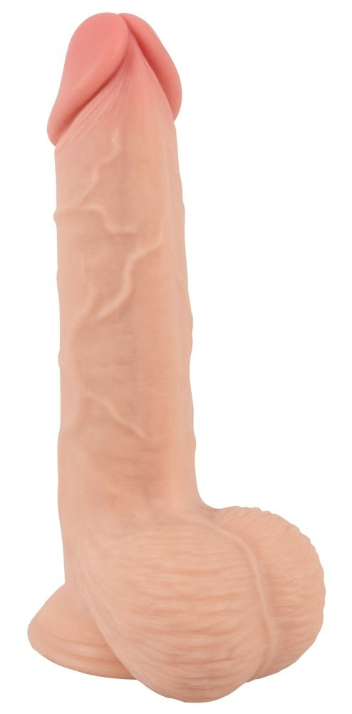 Dildo mit beweglicher Haut von Nature Skin 19cm