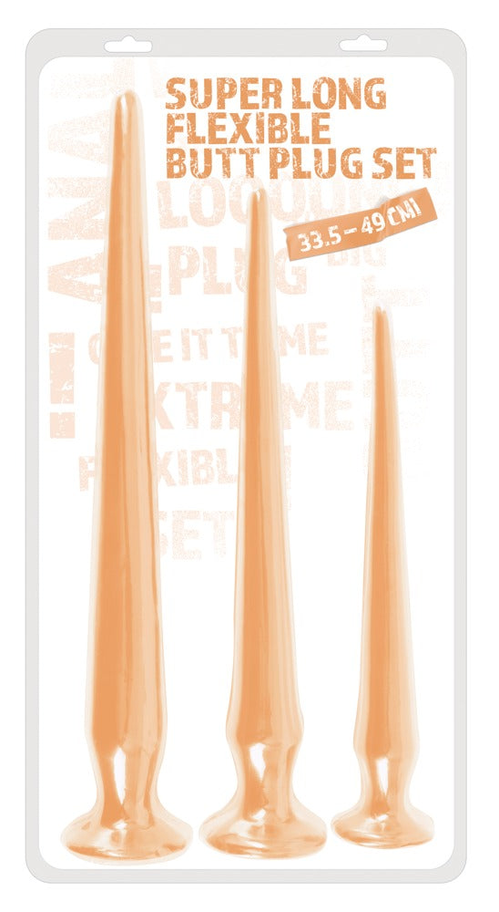 05560090000-1-Super Long Flexible Butt Plug Set-1