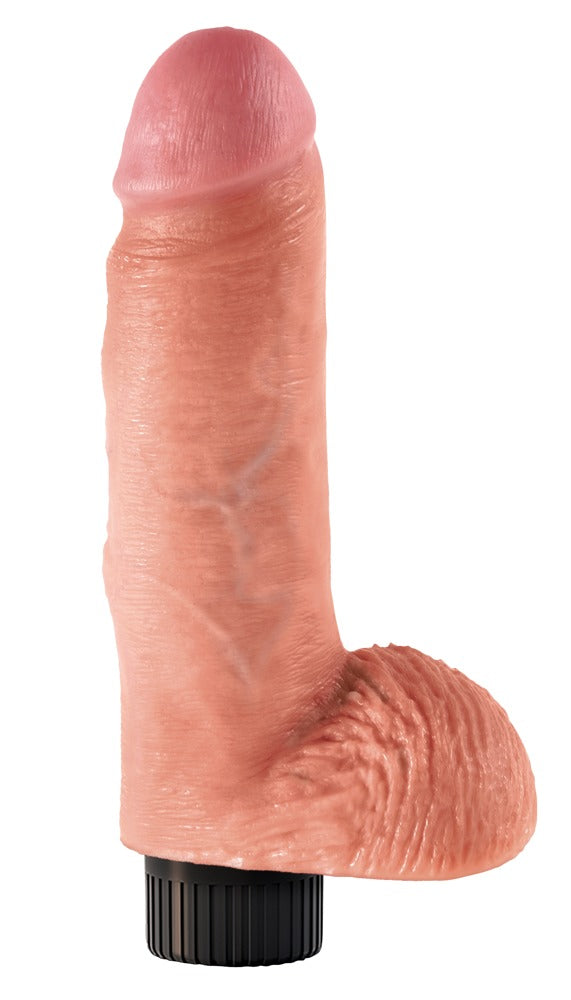 05887330000-3-7“ Vibrating Cock with Balls-3