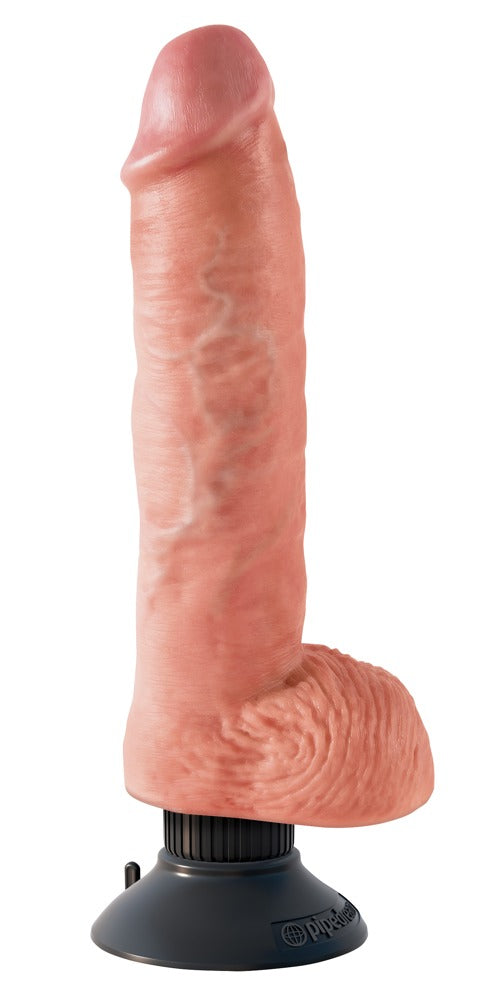 05887410000-2-10“ Vibrating Cock with Balls-2