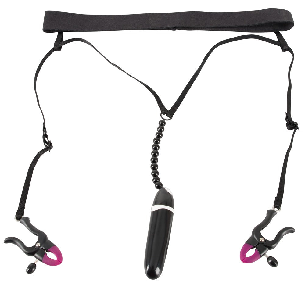 05926170000-2-Bad Kitty Spreader String with Vibrator-2