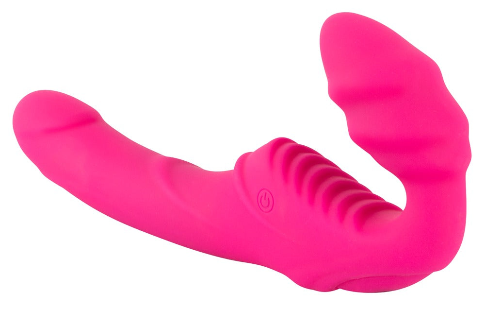 05939820000-4-Vibrating Strapless Strap-On-4