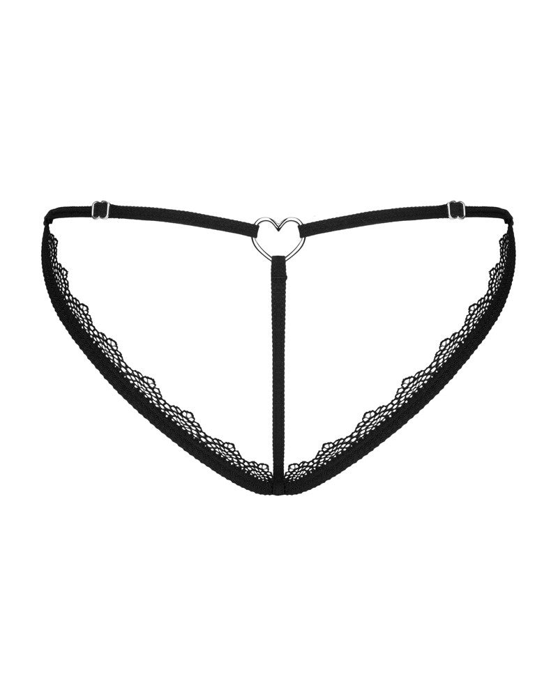 Verführerische Träger und sinnlich-feminine Spitze - Nadines Tanga