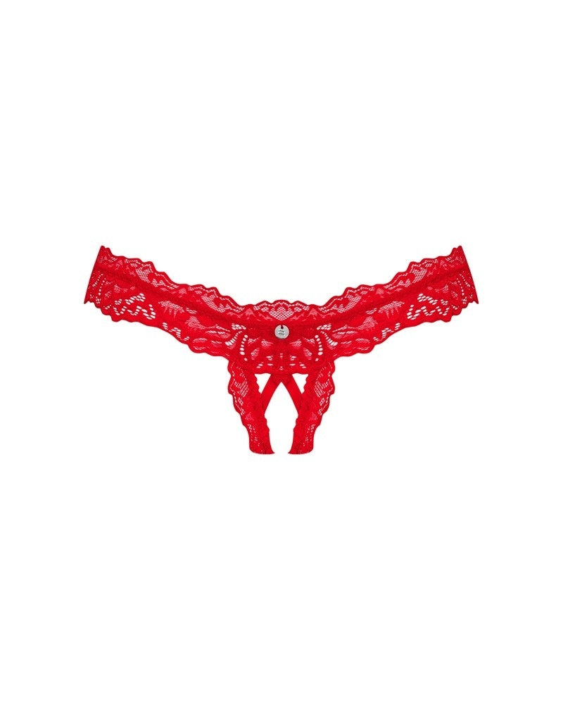 Roter String ouvert Amor Cherriss 2