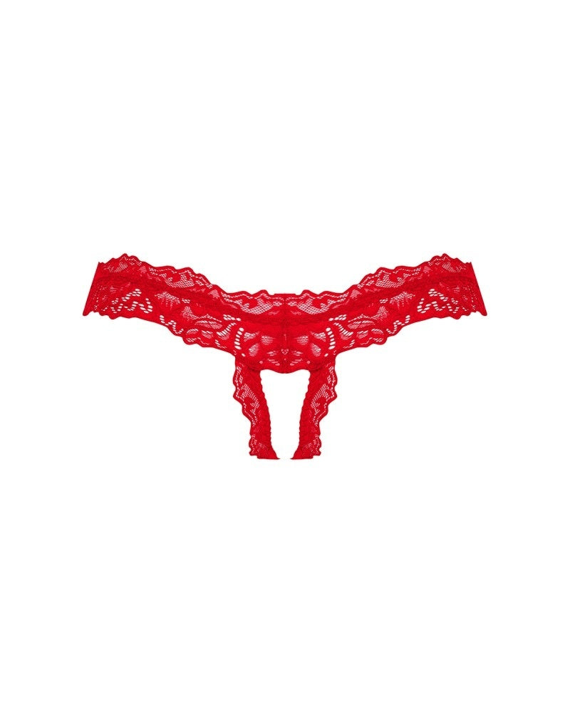 Roter String ouvert Amor Cherriss 2
