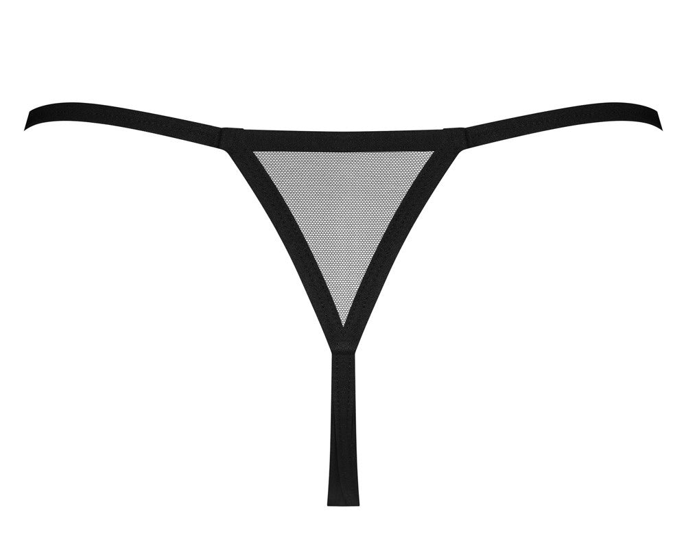 Schwarz-transparenter Riostring ouvert Novenes