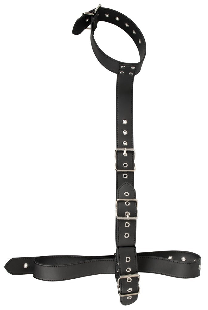 Hals-Handfessel-Set von Vegan Fetish
