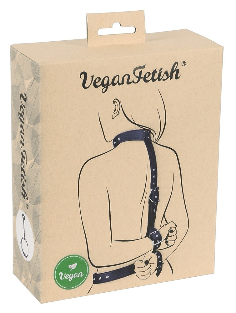 Hals-Handfessel-Set von Vegan Fetish