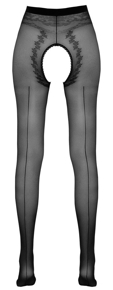 Strumpfhose Ouvert mit komplett freiem Schritt und Po