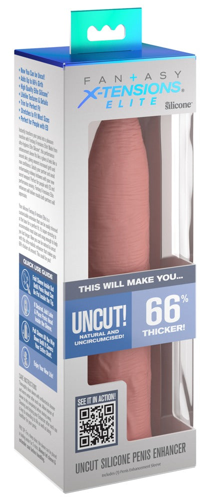 50025670000-1-Uncut Silicone Penis Enhancer-1