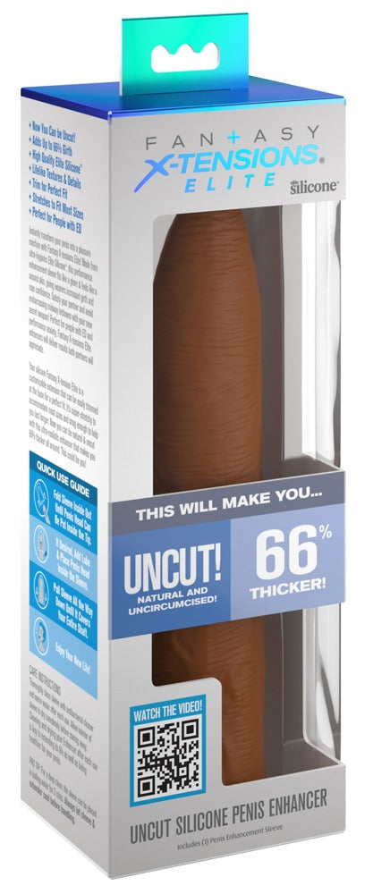 50025750000-1-Uncut Silicone Penis Enhancer-1