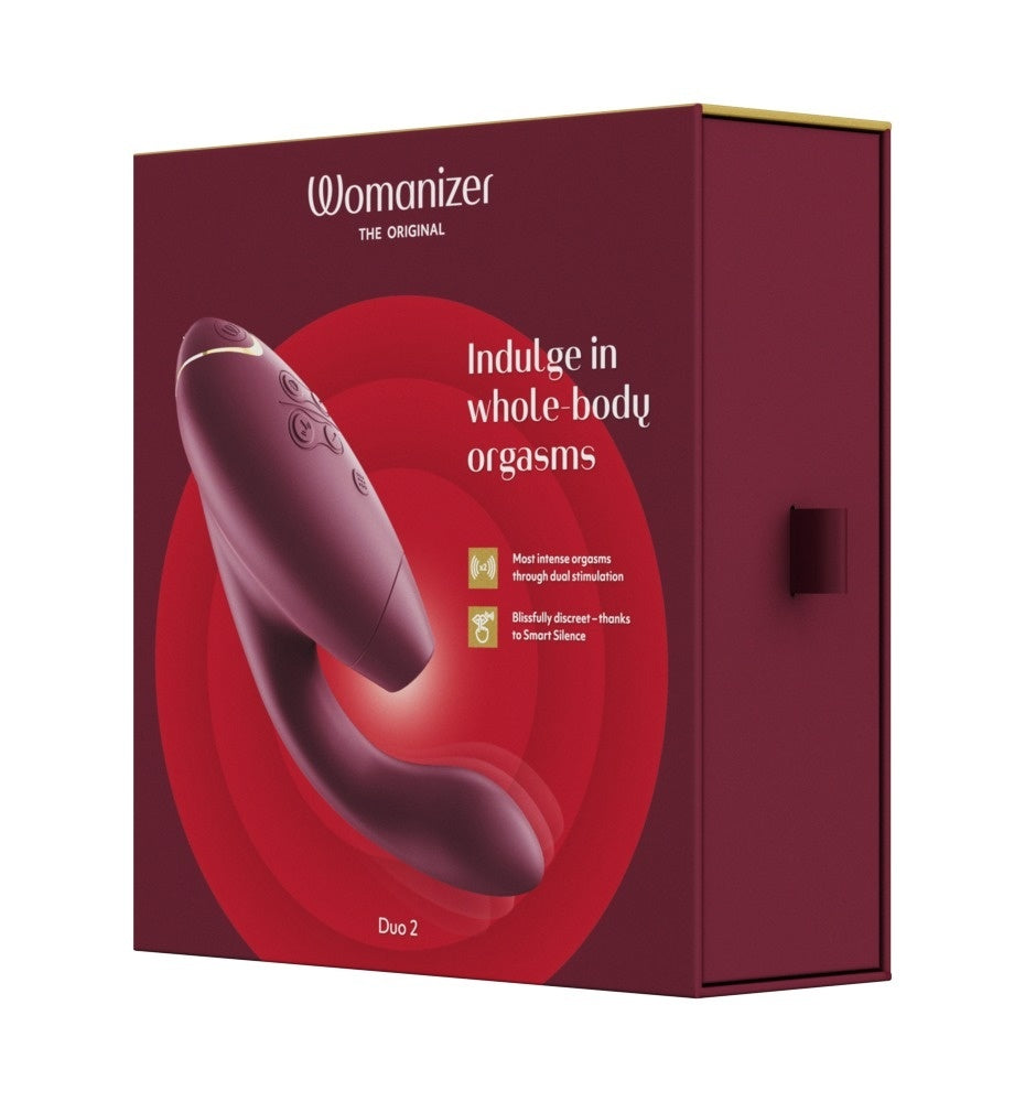 Duo 2 Bordeaux von Womanizer