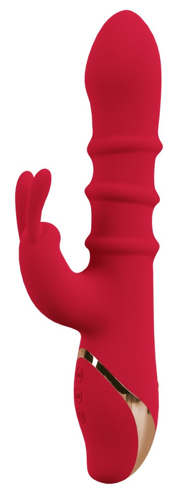 54020420000-2-Rabbit Vibrator with 3 Moving Rings-2