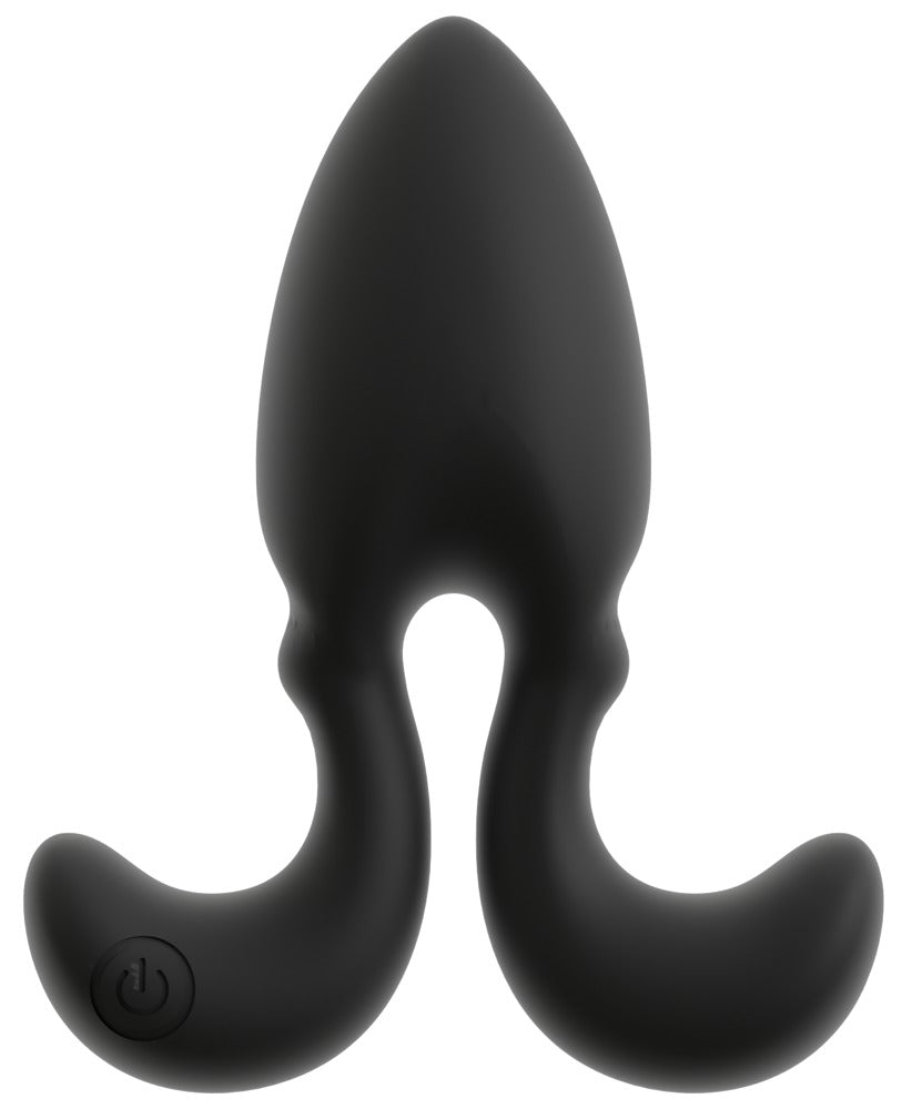 54053270000-4-RC Vibrating Butt Plug with Flexible Arms-4