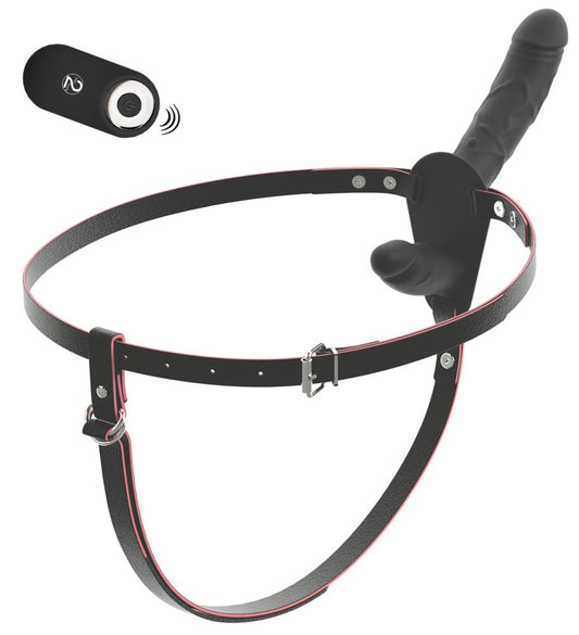 54081210000-2-RC Vibrating Double Strap-On-2