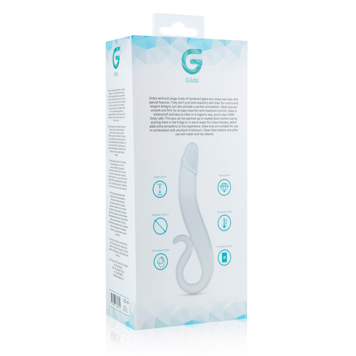 Glasdildo Nummer 14 von Gildo