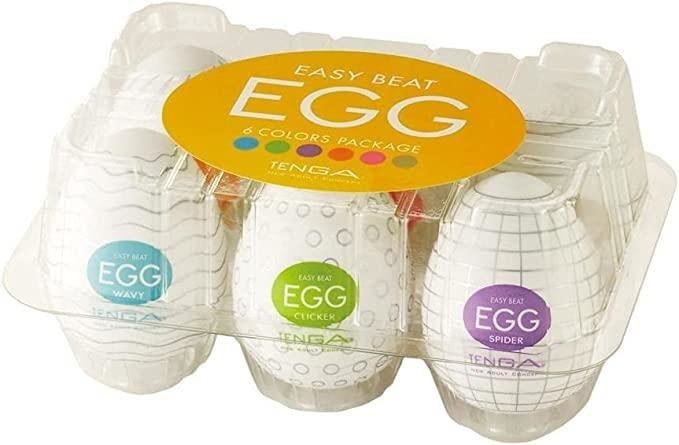 Masturbations Eier 6 Stück - Set