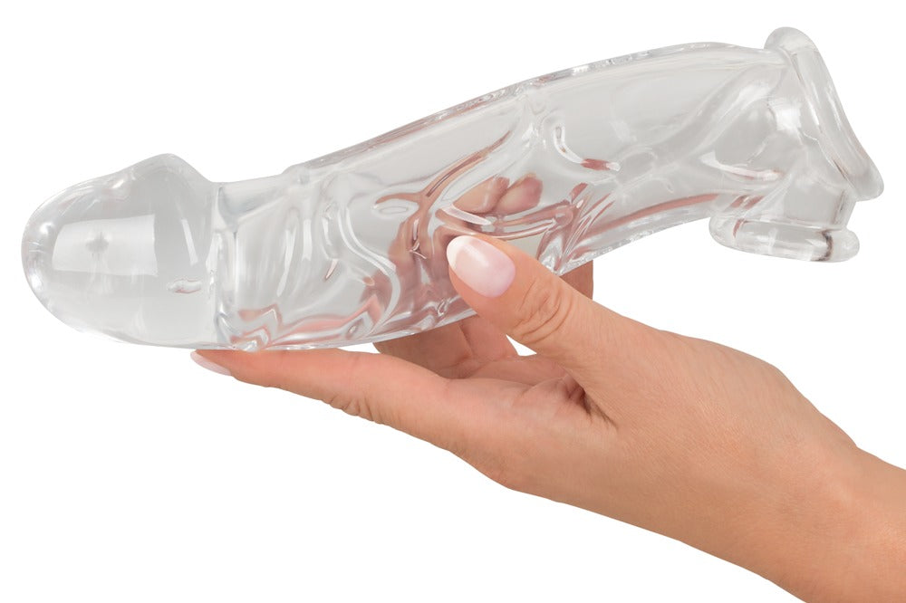 05129070000-4-Penis Sleeve with extension & ball ring-4