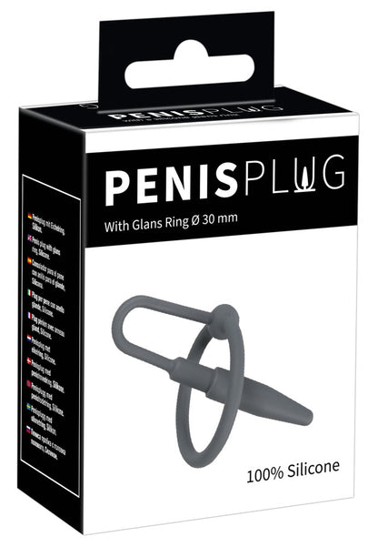 05177470000-1-Penisplug With Glans Ring-1