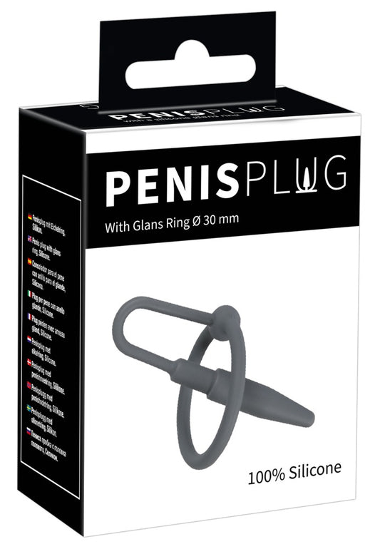 05177470000-1-Penisplug With Glans Ring-1