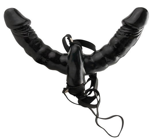 05308240000-2-Double Delight Strap-On-Vibrator-2