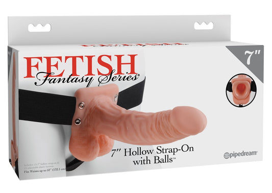 05316420000-1-Hollow Strap-on with Balls-1