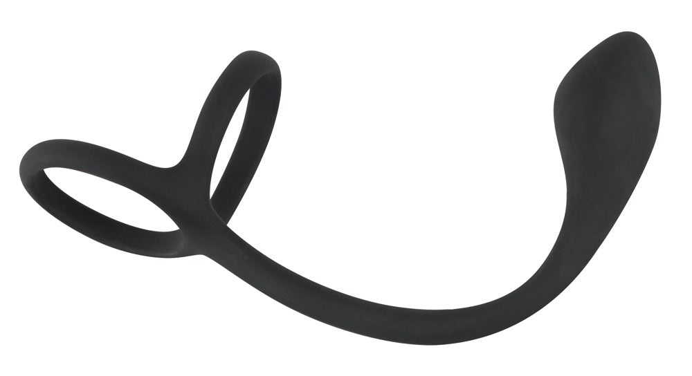 05329750000-2-Cock & ball ring with butt plug-2