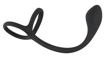 05329750000-2-Cock & ball ring with butt plug-2