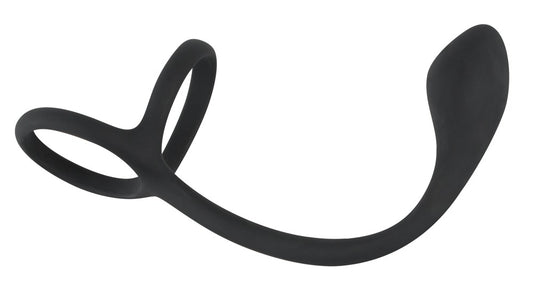 05329750000-2-Cock & ball ring with butt plug-2