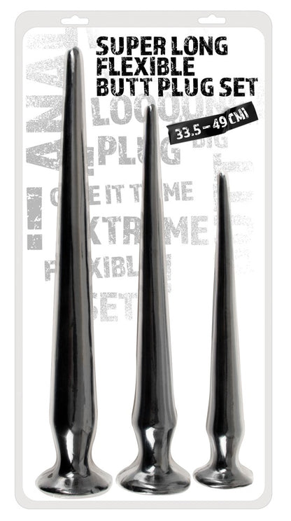 05387010000-1-Super Long Flexible Butt Plug Set-1