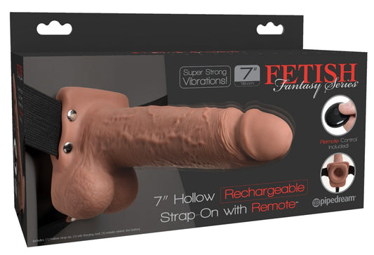 05436910000-1-Hollow Strap-On with Rechargeable Remote-1