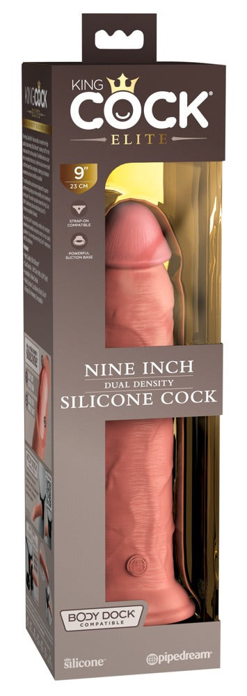 05467470000-1-9“ Dual Density Silicone Cock-1