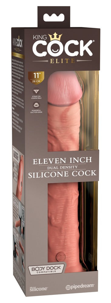 05467630000-1-11“ Dual Density Silicone Cock-1