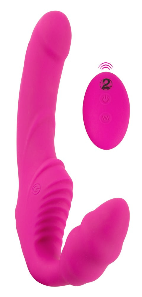 05505230000-2-Vibrating Strapless Strap-on 2-2