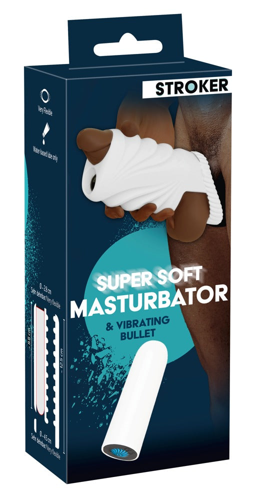 05522750000-1-SuperSoft Masturbator & Vibrating Bullet-1