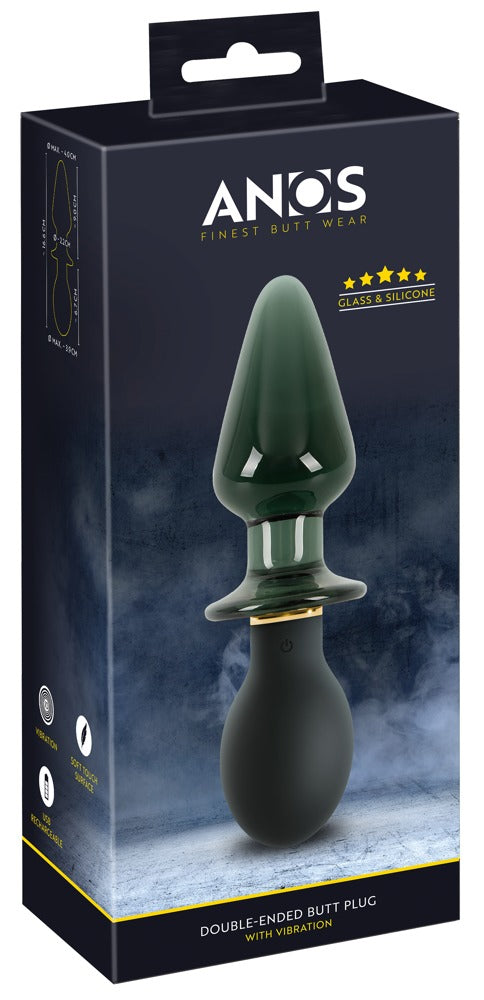 05577490000-1-Double-ended Butt Plug with Vibration-1