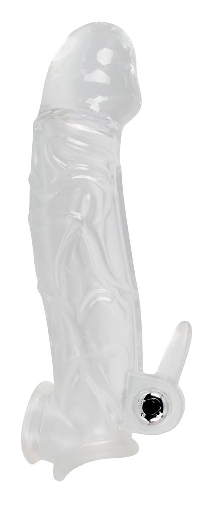 05842400000-3-Penis sleeve w/ extension and vibration-3