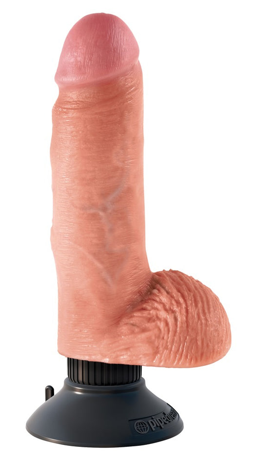 05887330000-2-7“ Vibrating Cock with Balls-2