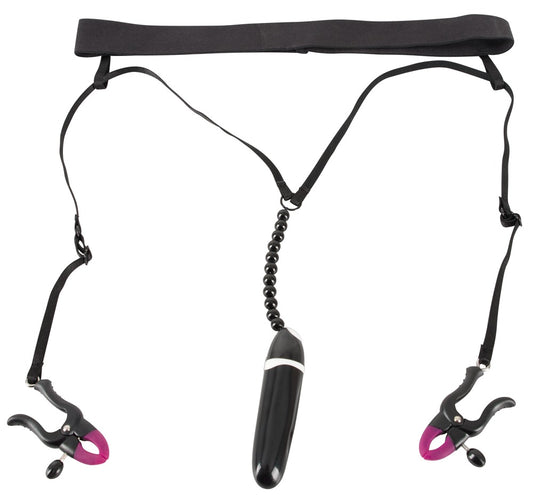 05926170000-2-Bad Kitty Spreader String with Vibrator-2