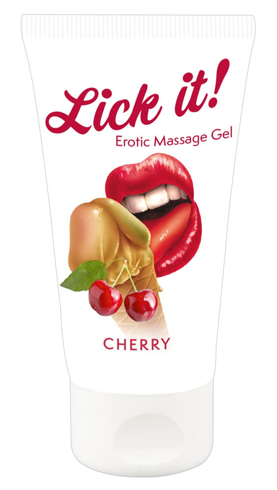 --Erotic Massage Gel Cherry-
