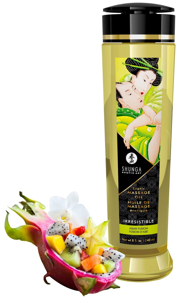 Olio da massaggio erotico - 11 diverse fragranze tra cui scegliere