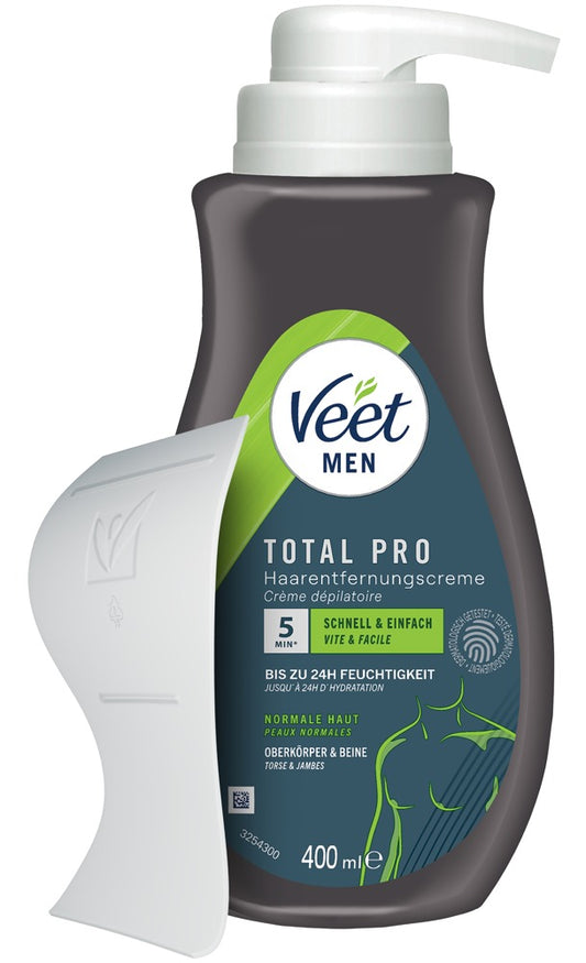 --Veet Men TOTAL PRO Haarentfernungscreme-