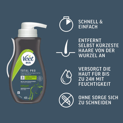 -3-Veet Men TOTAL PRO Haarentfernungscreme-3