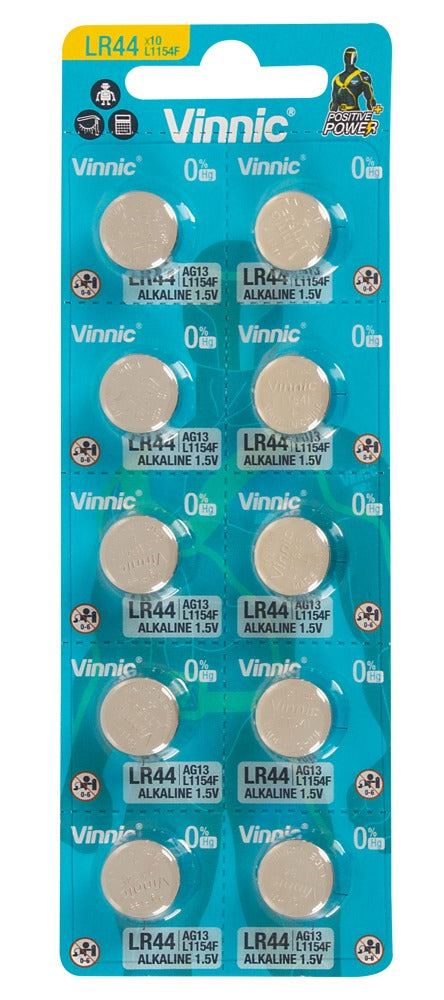 --Knopfzellbatterien 10er Blister-