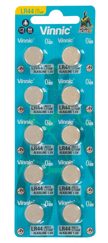--Knopfzellbatterien 10er Blister-