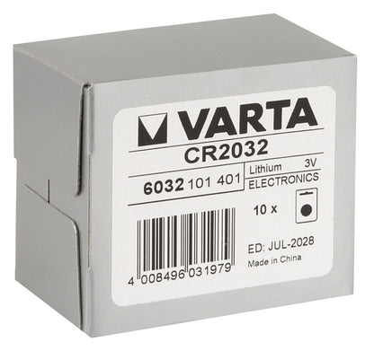 --10 x 1er Batterie CR2032-